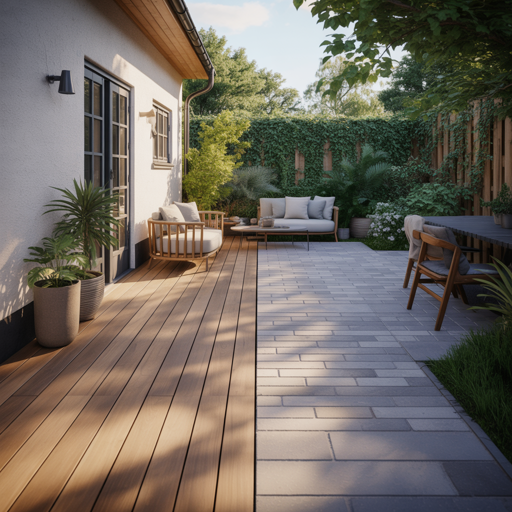 11.Ska du valja tratrall eller stenplattor for uteplatsen