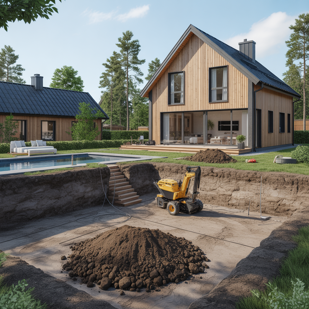 12.Vad paverkar kostnaden for gravning vid poolbygge