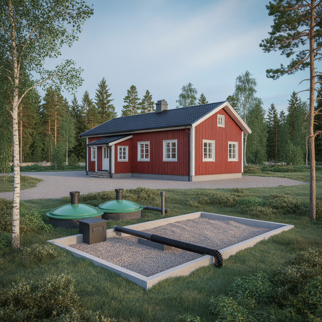 slamavskiljare och infiltration val regler och kostnad