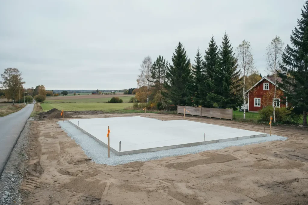 markarbete f r husgrund och tomtplanering i alsike