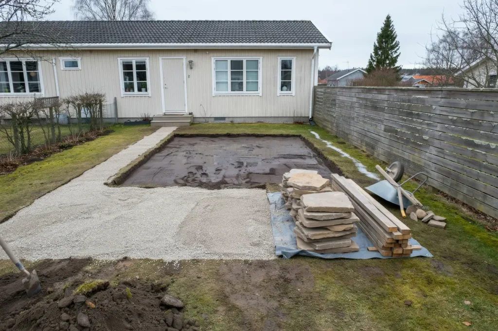 s planerar du en h llbar uteplats fr n grunden markarbete materialval och vanliga misstag
